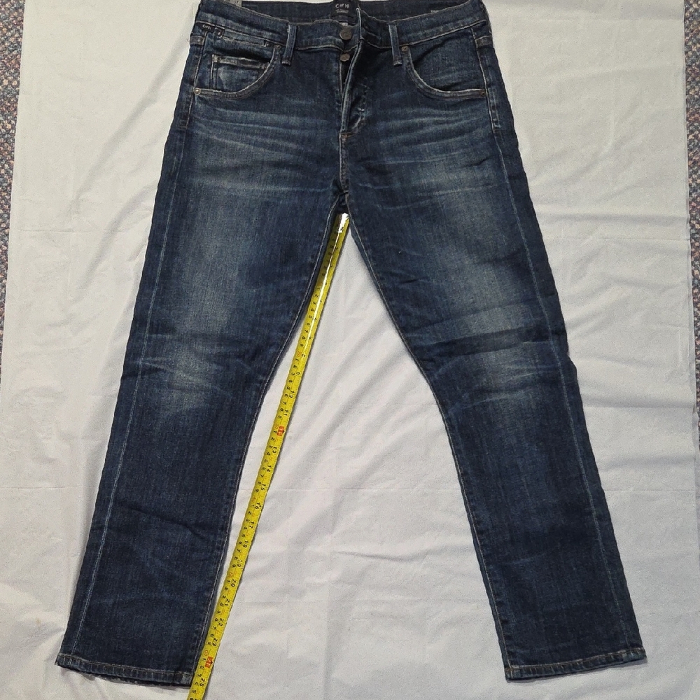 Citizens Of Humanity Dark Blue Women's Straight Jeans